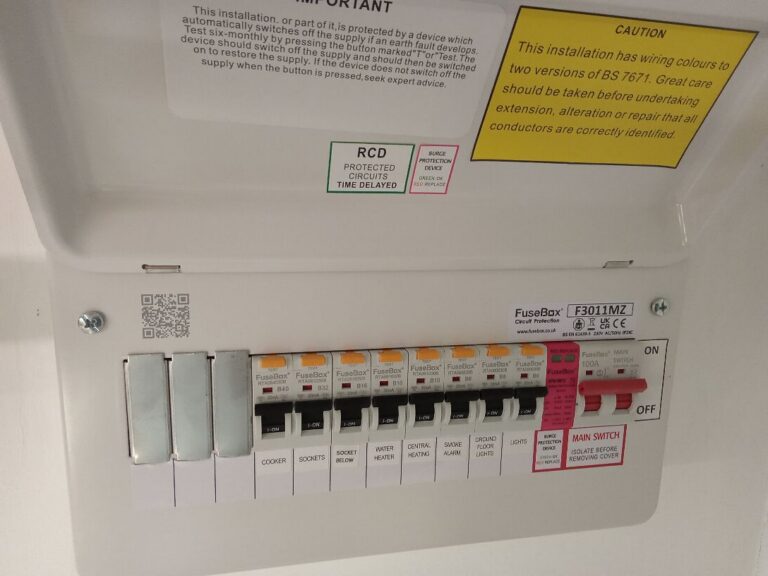 Full House Rewire Cannell Road Norwich — Yare Electrical