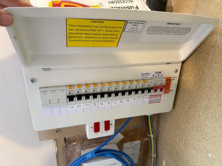 Full House Rewire & New Consumer Unit — Hawthorne Avenue, Norwich