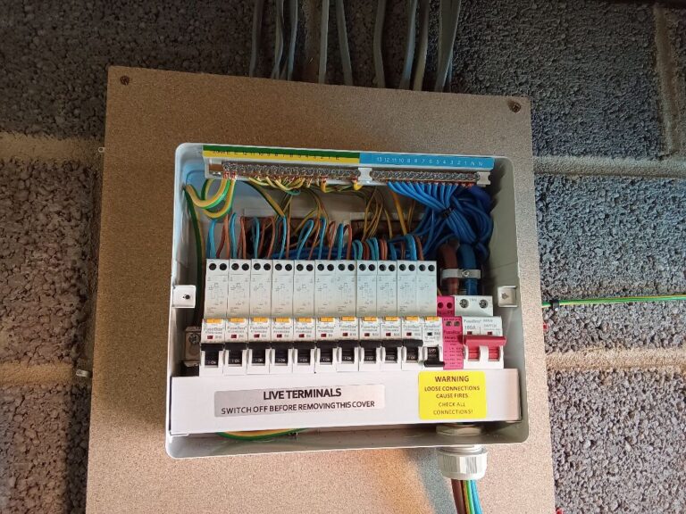 Full House Rewire & New Consumer Unit — Sir Williams Close, Aylsham