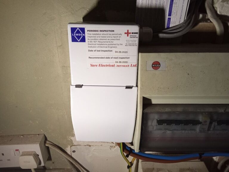 Kitchen Rewire & Consumer Unit Upgrade — Norwich