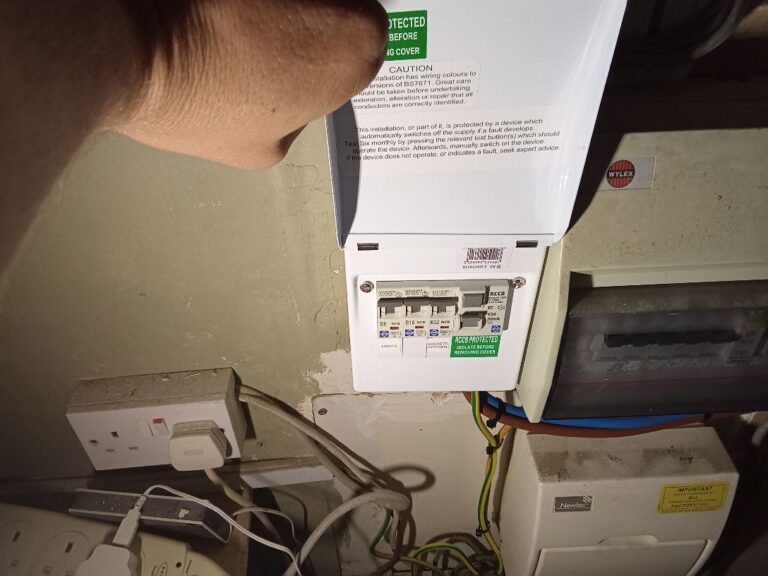 Kitchen Rewire & Consumer Unit Upgrade — Norwich