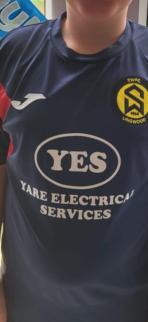 Yare Electrical proudly sponsors local sport in Norfolk