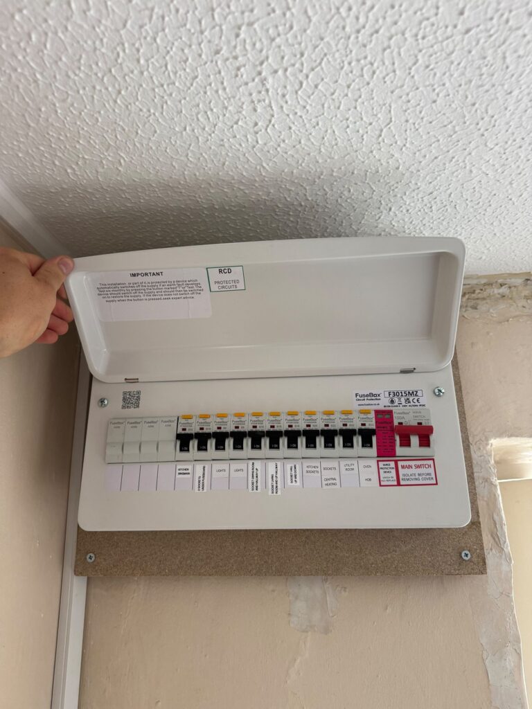 Cottage Kitchen Rewire & New Consumer Unit — Norwich